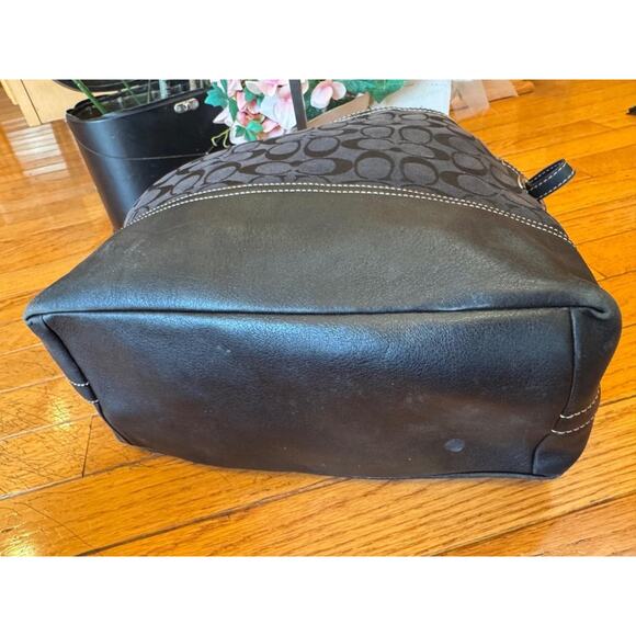 COACH SIGNATURE bROWN SHOULDER BAG TOTE PURSE 2156 (100 - Picture 12 of 12